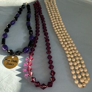 Bundle of 3 Vintage Necklaces